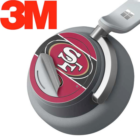 NFL San Francisco 49ers Zone Block Surface Headphones Skin